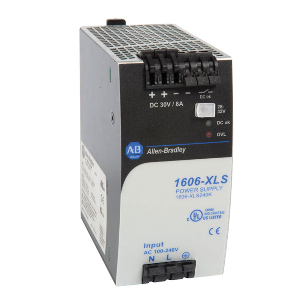 Allen Bradley 1606-XLS240K AC or DC Input 28 to 32VDC Out 240W PS