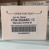 Allen Bradley  1734-232ASC Series C Point I/O RS232 ASCII Serial Interface Module