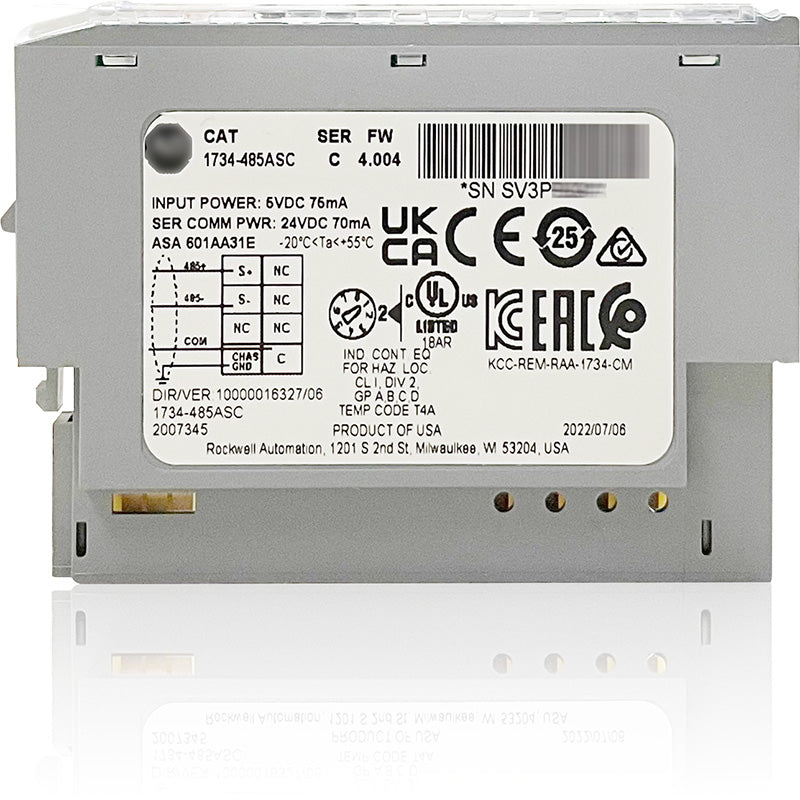 1734-485ASC | Allen-Bradley Serial Interface Module