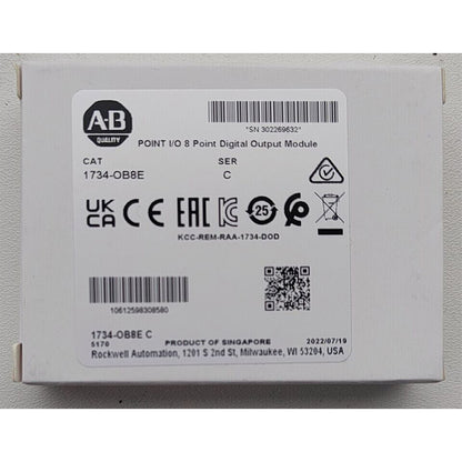 1734-OB8E | Allen-Bradley 8 Point Digital Output Module.