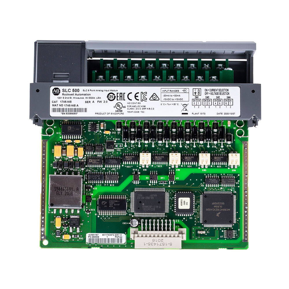 Allen Bradley 1746-NI8 SLC 500 Analog I/O Module