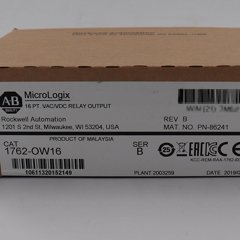 1762-OW16 | Allen-Bradley 16 Relay Output Module