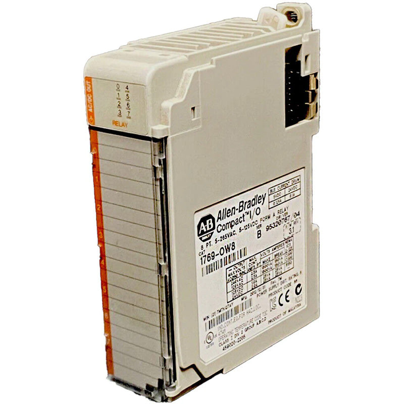 Allen-Bradley 1769-OW8 CompactLogix 8 Pt D/O Relay Module Allen-Bradley 1769-OW8 CompactLogix 8 Pt D/O Relay Module