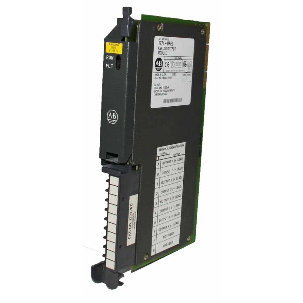 Allen Bradley 1771-OFE2 Individually isolated analog output module