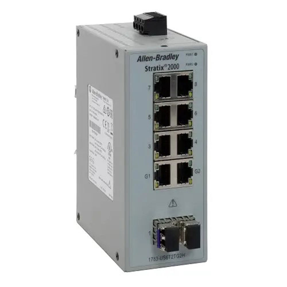 Allen Bradley 1783-US6T2TG2H Stratix 2000 Ethernet unmanaged switch