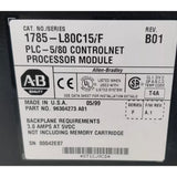 Allen Bradley 1785-L80C15 PLC-5 ControlNet Processor
