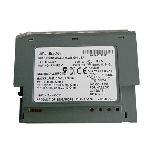 1734-IR2 | Allen-Bradley 2 Point RTD Input Module.