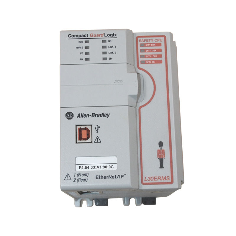 Compact Guardlogix Rack 1769-L30ERMS Allen-Bradley | Compact GuardLogix CPU, L30ERMS, 1M/0.5M ...