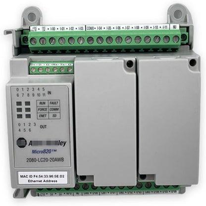 2080-LC20-20AWB | Allen-Bradley Micro 820 PLC