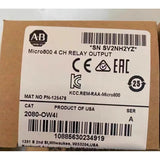 Allen Bradley 2080-OW4I Micro800 Relay Output