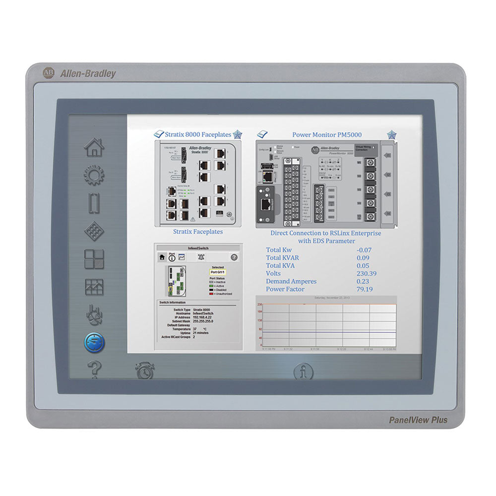 Allen Bradley 2711P-T6C22D8S PanelView Plus 7 Standard Terminal