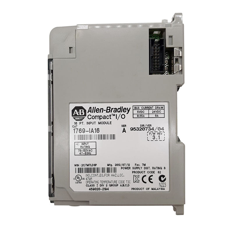 1769-IA16 Allen-Bradley | CompactLogix 16 Pt 120VAC D/I Module