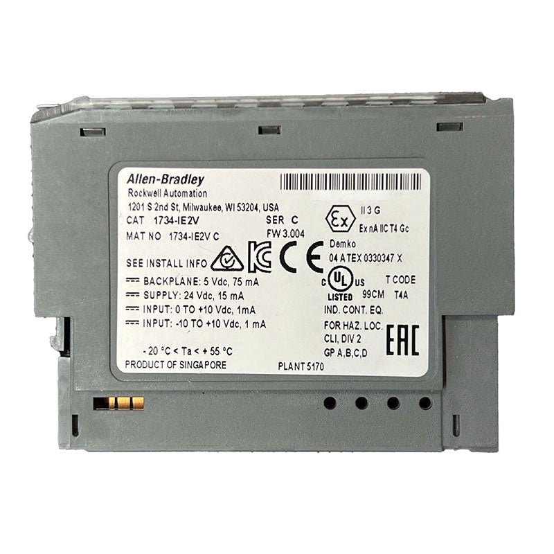 1734-IE2V | Allen-Bradley POINT I/O 2 Point Analog Input Module ...