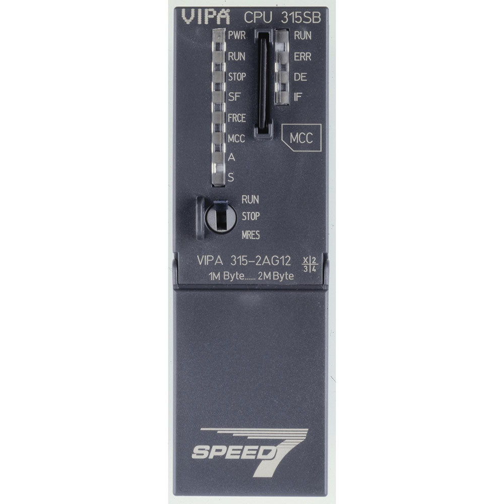 VIPA 315-2AG12 SPEED7 PLC CPU Profibus DP Master MPI 24V DC
