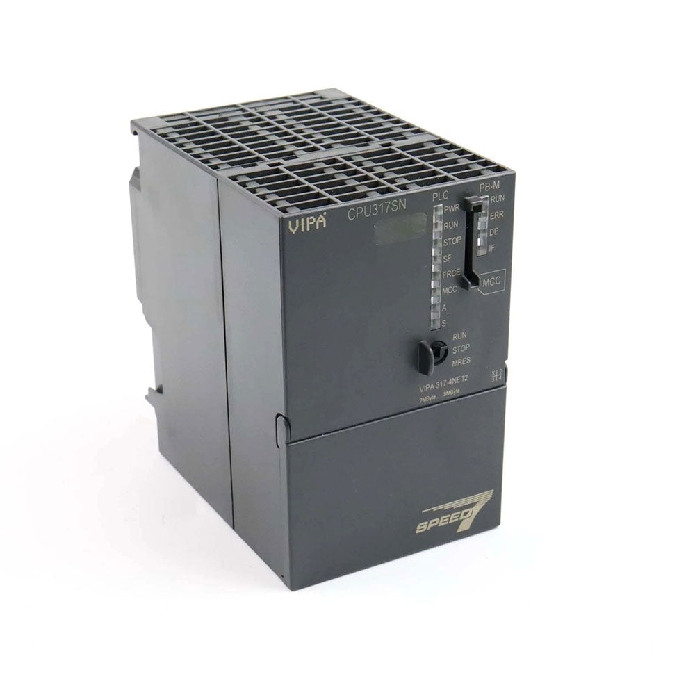 VIPA 317-4NE12 SPEED7 PLC CPU Profibus DP Master Ethernet MPI 24V DC