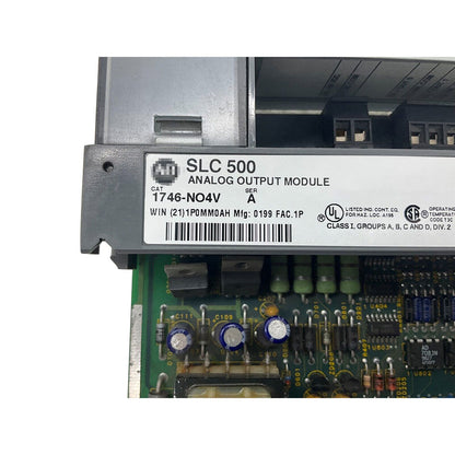 1746-NO4V | Allen-Bradley SLC 4 Point Analog Output Module