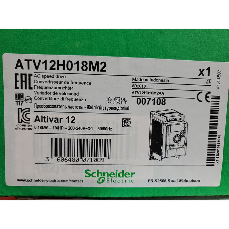 ATV12H018M2 - Schneider Electric - variable speed drive