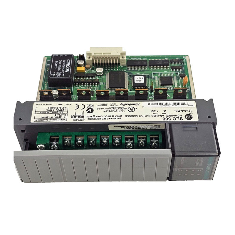 1746-NO8I | Allen-Bradley SLC 8 Point 20ma Output Module