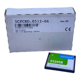 B&R 5CFCRD.0512-06 Industrial CompactFlash Card 512MB PLC Memory Card