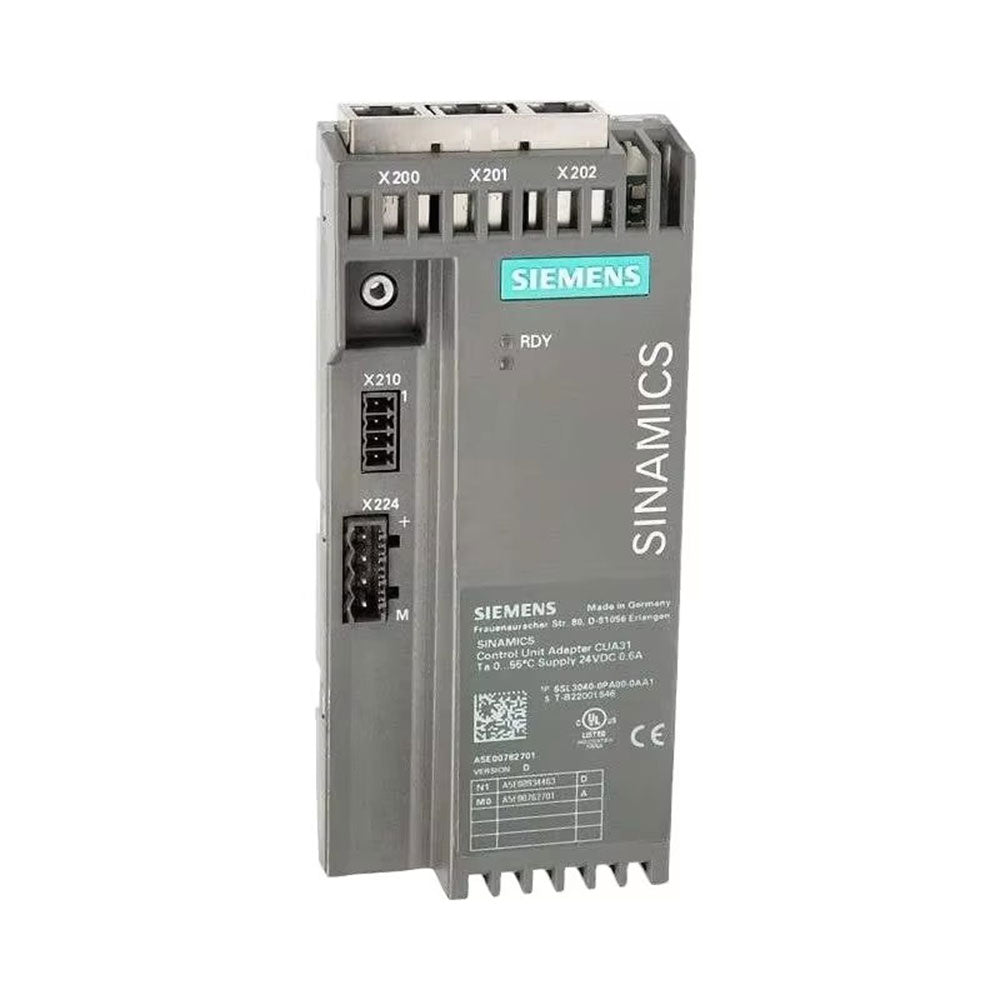 Siemens 6SL3040-0PA00-0AA1 CONTROL UNIT ADAPTER CUA31