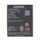 Siemens 6SL3120-1TE24-5AA3 SINAMICS S120 SINGLE MOTOR MODULE