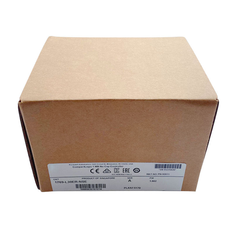 1769-L30ER-NSE | Allen-Bradley CompactLogix 1 MB No Cap Controller