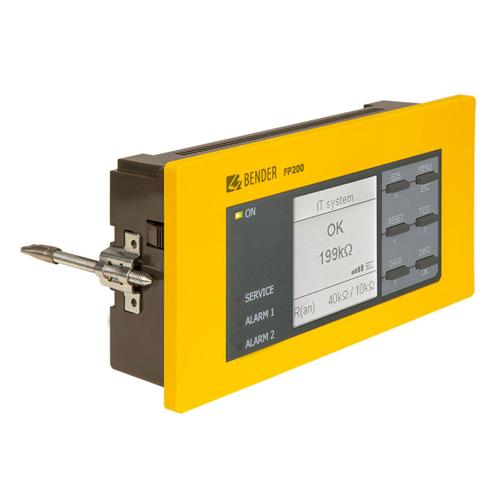 Bender B91067904 FP200 ISOMETER Input Module Insulation Monitoring Device 24V DC