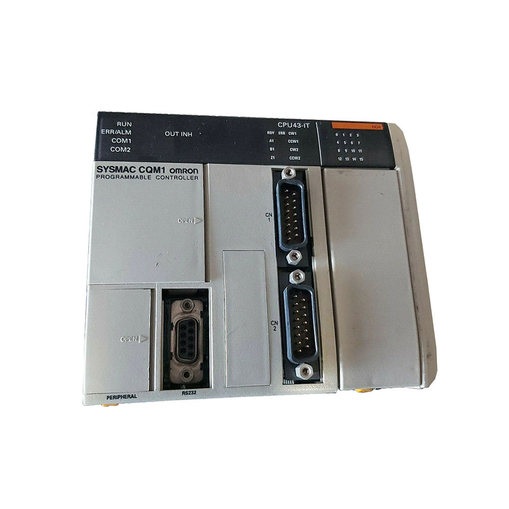 Omron CQM1-CPU43-E-IT PLC CPU Module Programmable Logic Controller CQM1 Series for Industrial Automation
