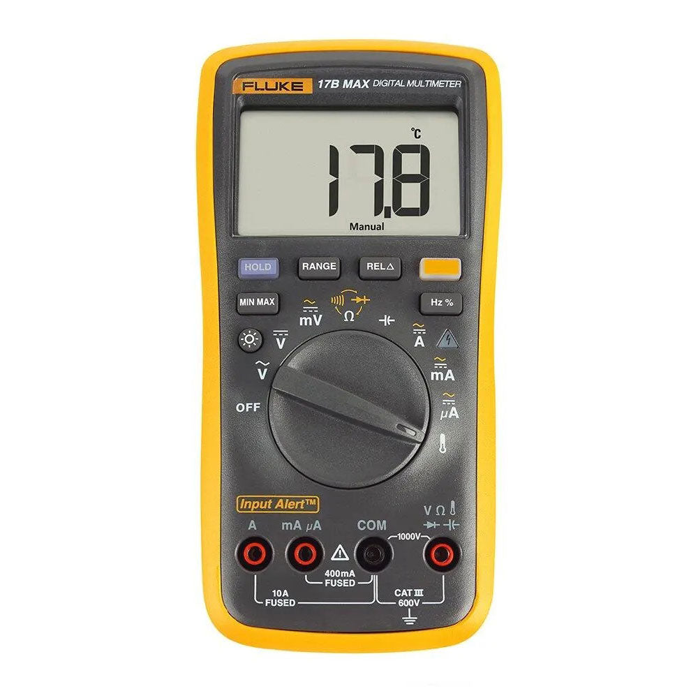 Fluke 17B MAX-01 Digital Multimeter with TL75 Test Leads