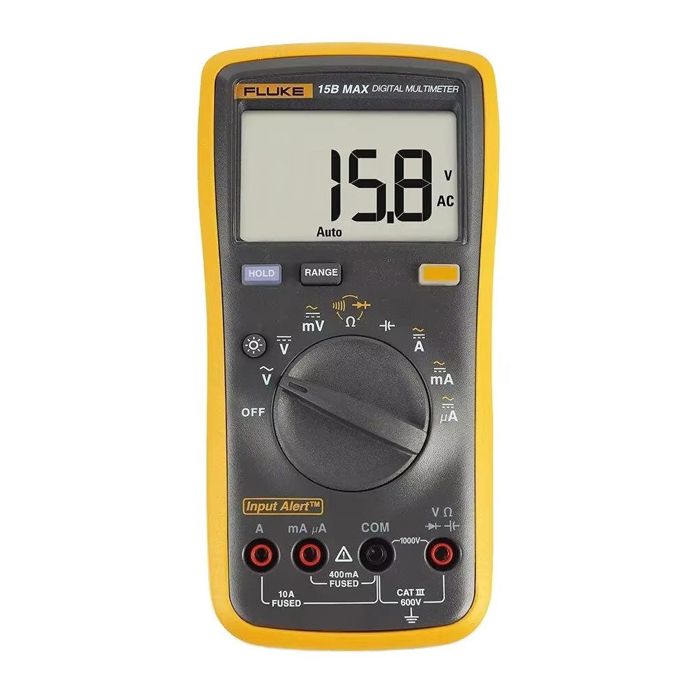 Fluke 15B MAX-01 Economical Digital Multimeter with TL75 Test Leads