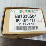 Bender IR145Y-421 300V 10-200kOhm DC9.6-84V Insulation Monitor for AC DC IT Systems