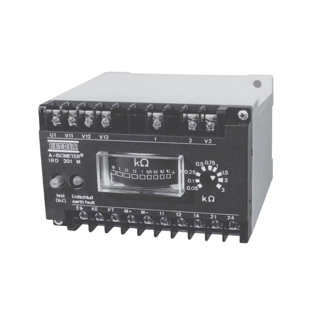 Bender IRD201M 230V 50-3000 Ohm Insulation Monitor for AC IT Systems