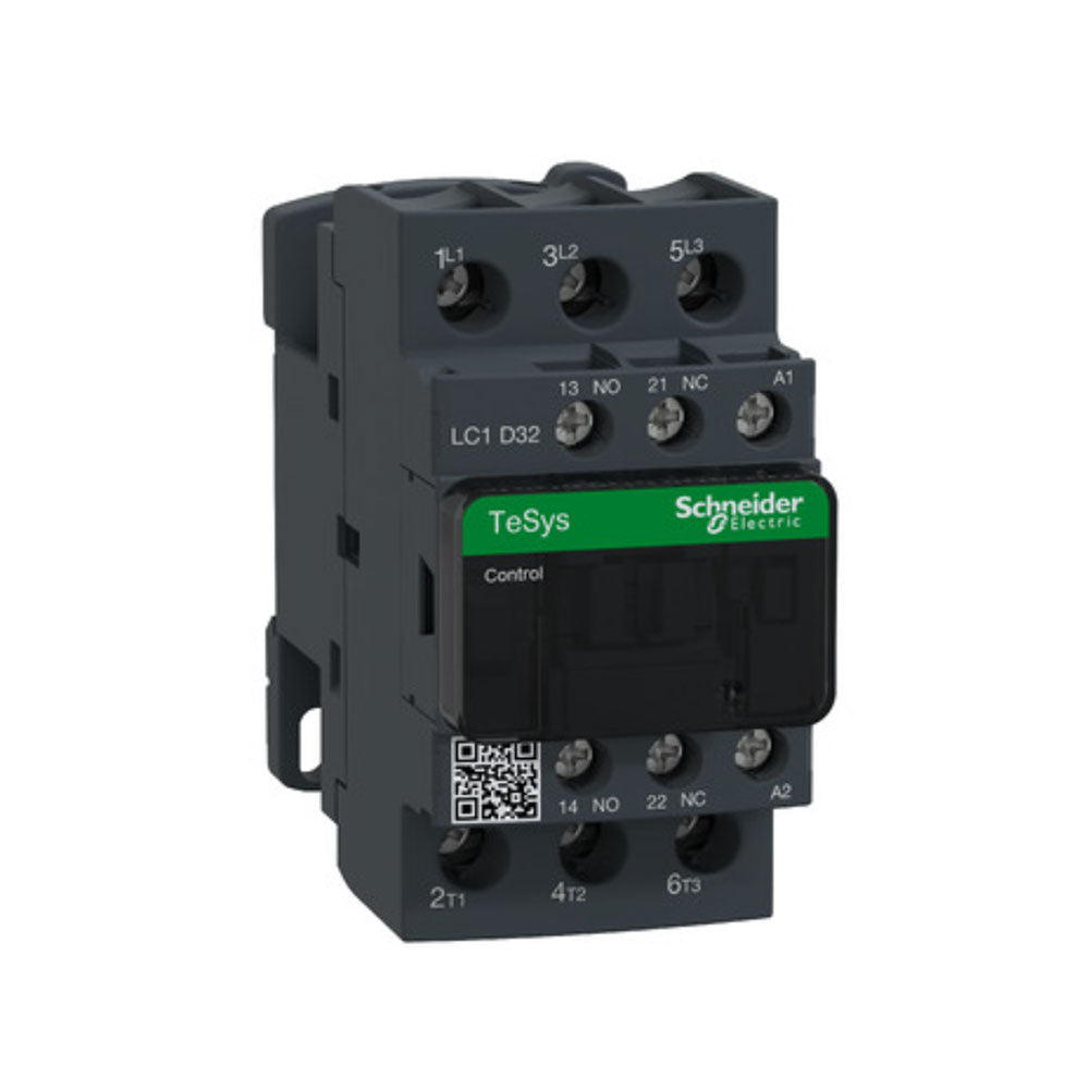 Schneider LC1D32M7 AC Contactor – 32A 3 Pole 15KW