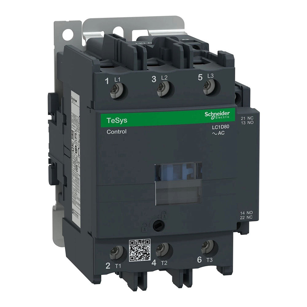 Schneider Electric LC1D80M7 TeSys D 80A 3 Pole AC Contactor 220V
