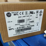 Allen Bradley MPL-A1510V-EJ74AA rotary servo motor in the