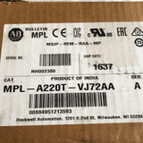 Allen Bradley MPL-A220T-VJ72AA MP-Series MPL 240V AC Rotary Servo Motor