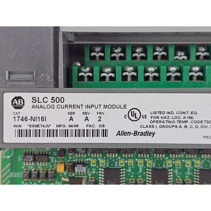 1746-NI16I | Allen-Bradley Analog I/O Module