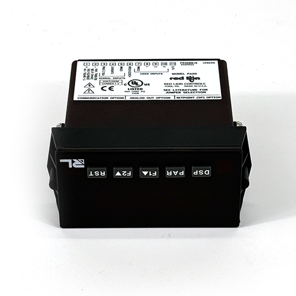 Red Lion PAXD0010 Digital Panel Meter, PAXD Series Universal DC Input Indicator, Original