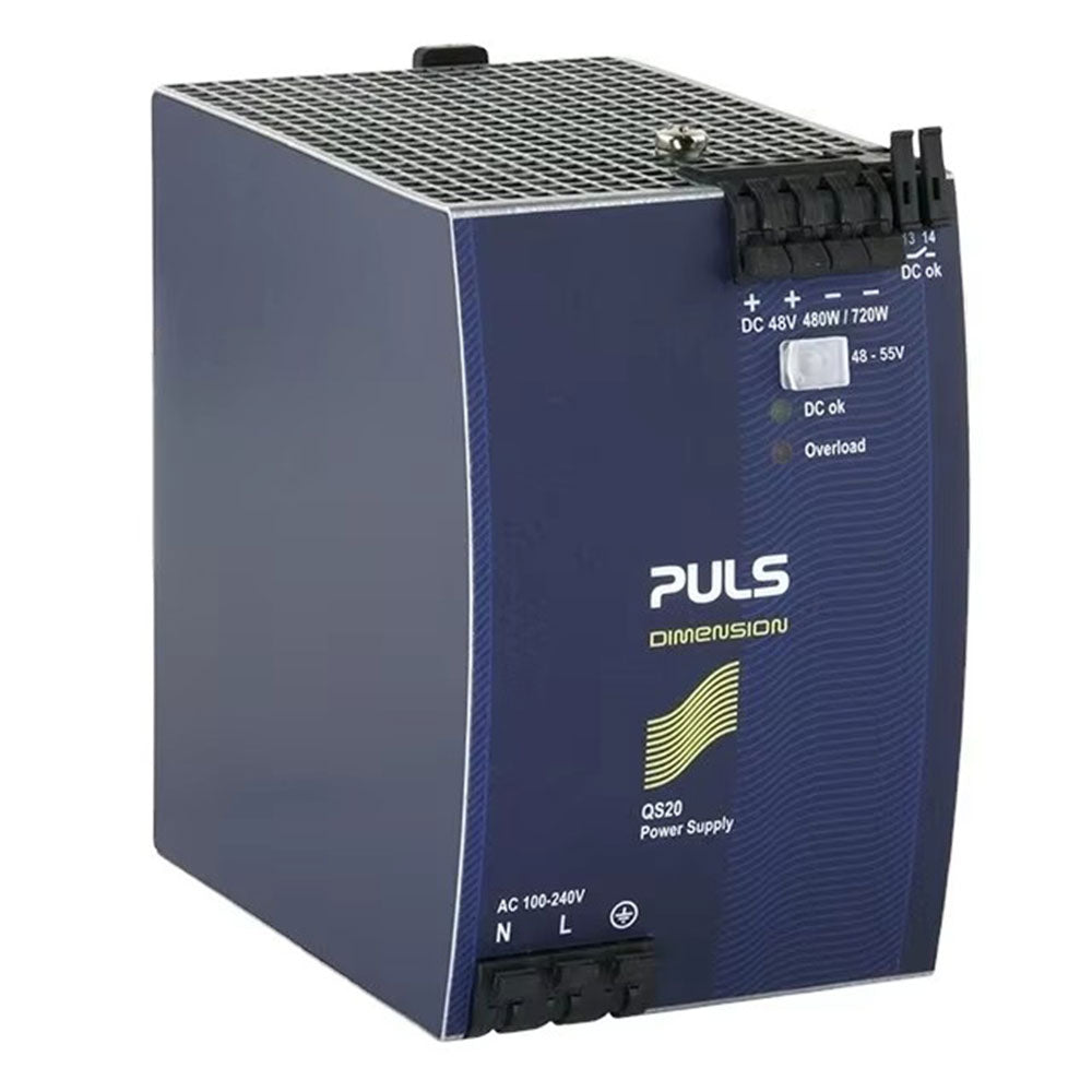 PULS QS20.481-C1 48V 10A 480W Conformal Coated DIN Rail Power Supply 100-240V AC