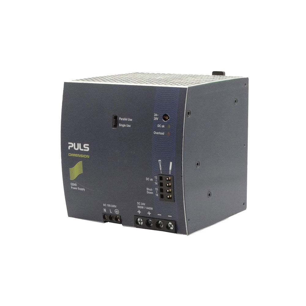 PULS QS40.241 24V 40A 960W DIN Rail Power Supply 100-240V AC