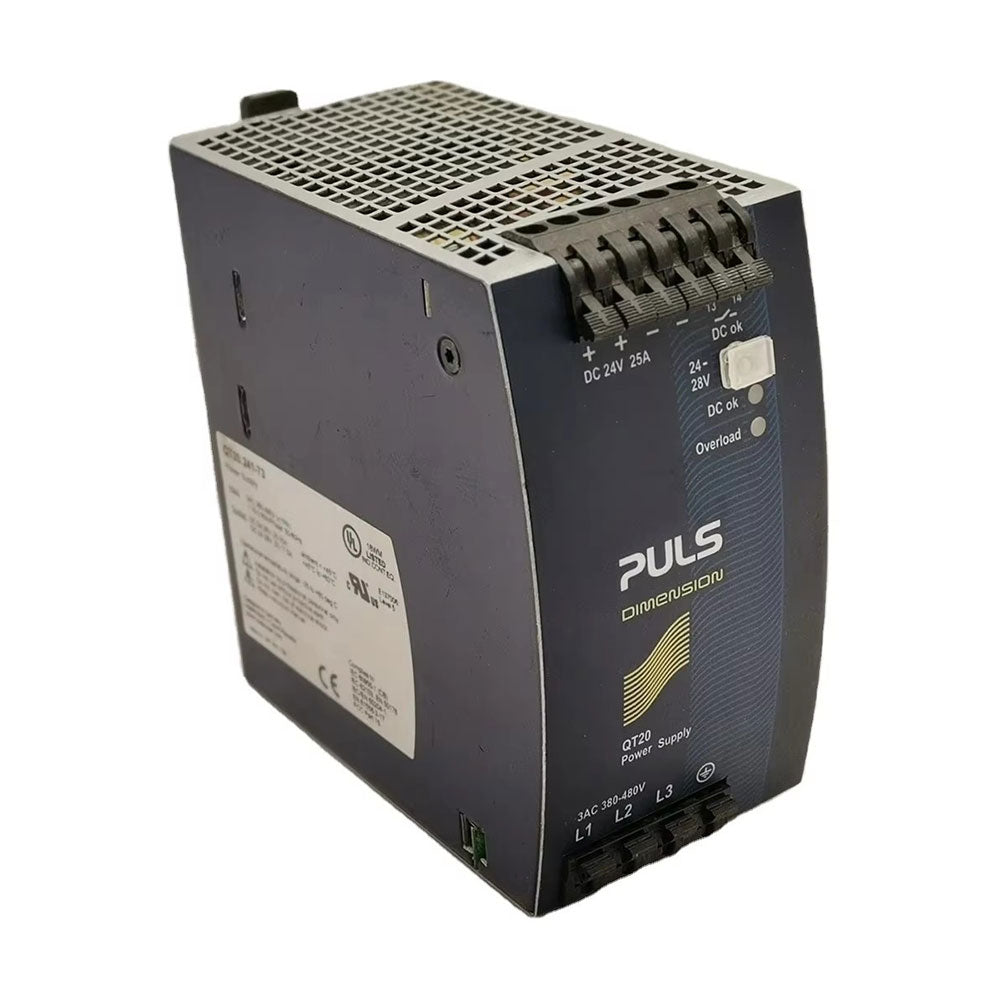 PULS QT20.241-73 24V 25A 600W 3 Phase DIN Rail Power Supply 380-480V AC