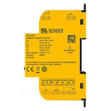Bender RCM410R-24 10mA-30A 42-70Hz DC24V Residual Current Monitor