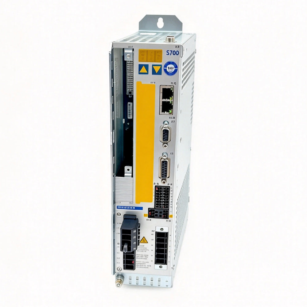 Kollmorgen S71201-NANANA S700 Series Digital Servo Drive | 208-480 VAC 3-Phase, 12 A Continuous / 36 A Peak, 9 kVA | CANopen + EtherCAT Onboard