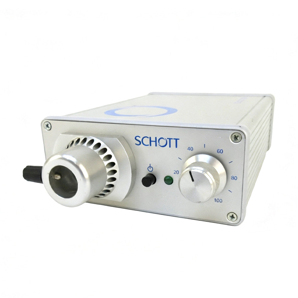 SCHOTT A20960.1 LLS LED Fiber Optic Light Source | White, 24 V DC, 275 lm | Machine Vision Illuminator for COLDVision Light Guides