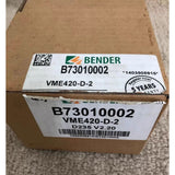 Bender VME420-D-2 300V 15-460Hz Voltage Monitoring Relay for AC DC Systems