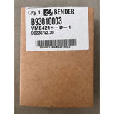 Bender VME421H-D-1 150V 15-460Hz Voltage Monitoring Relay for AC DC Systems