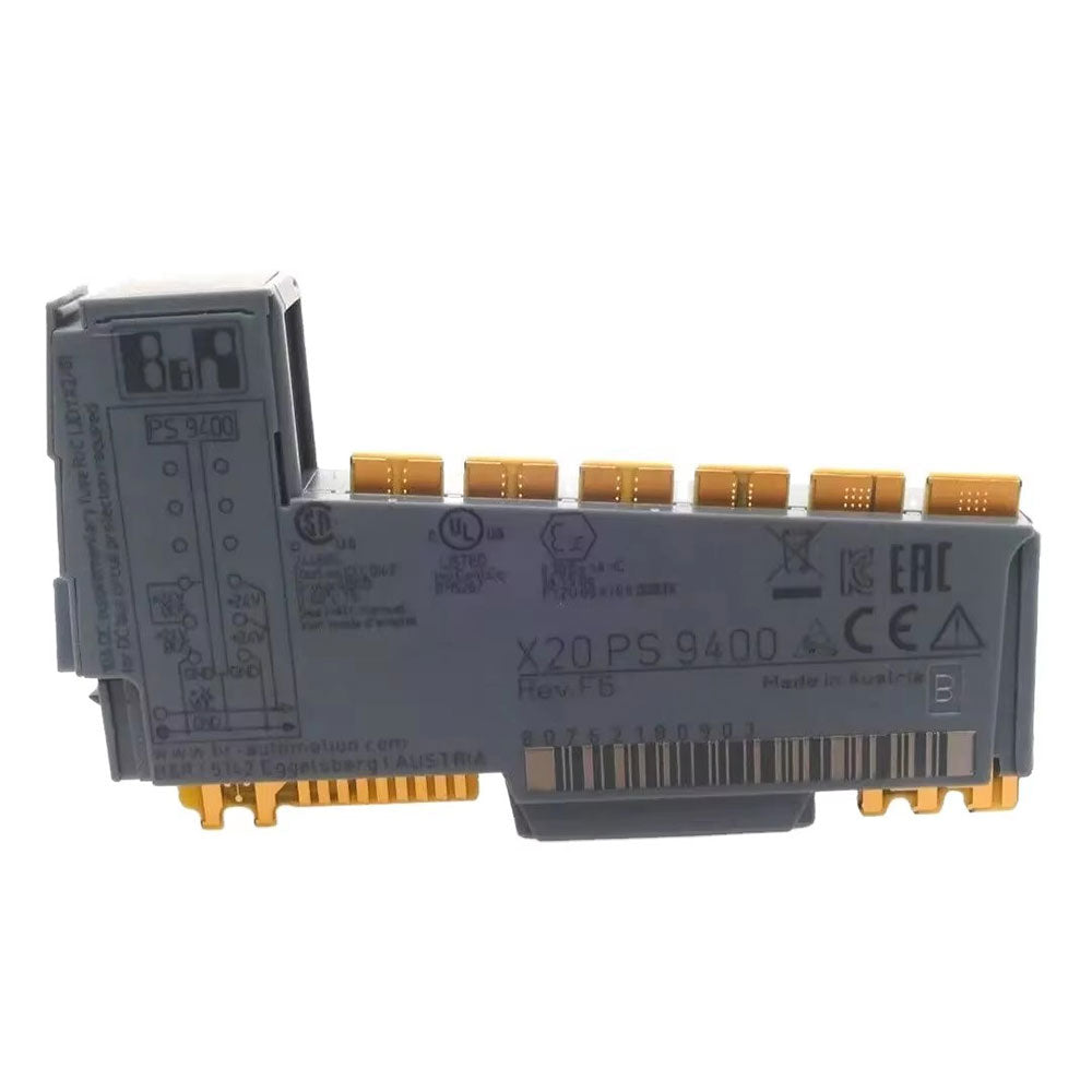 B&R X20 PS 9400 Power Supply Module | 24V DC for Bus Controller X2X Link I/O with RS232