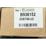 Bender ZUE150-U2 Auto-Restart Relay for Voltage Interruption Recovery