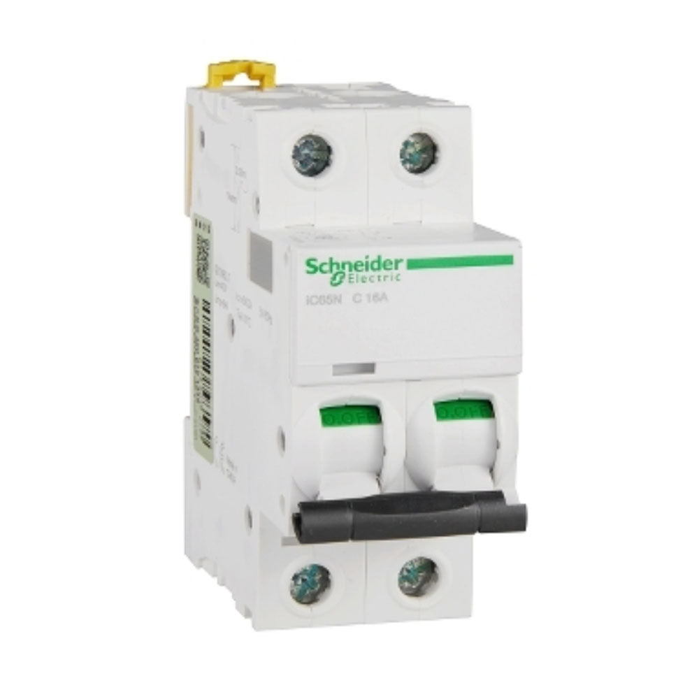 Schneider IC65N 2P C16A 16A 6kA C Curve Miniature Circuit Breaker
