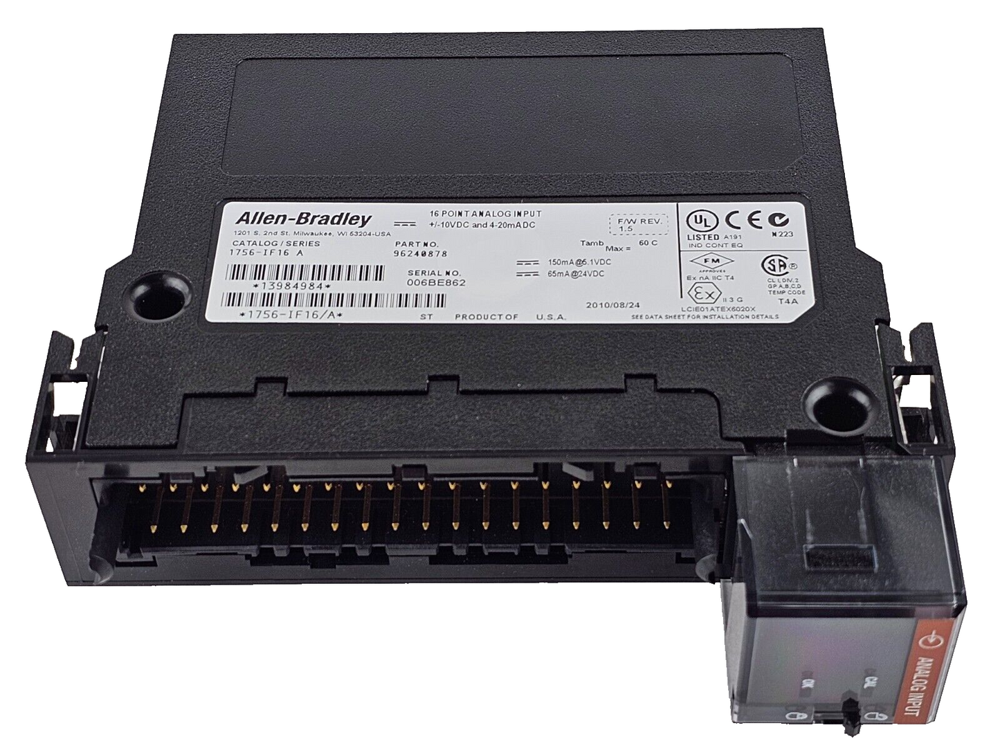 1756-IF16 | Allen-Bradley ControlLogix Analog Input Module